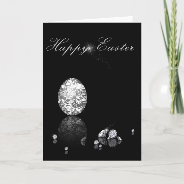 Brillante Huevo de Pascua - Tarjeta de felicitació (Anverso)