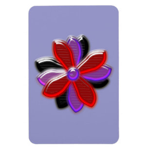 Brillante imán premium Daisy Flower