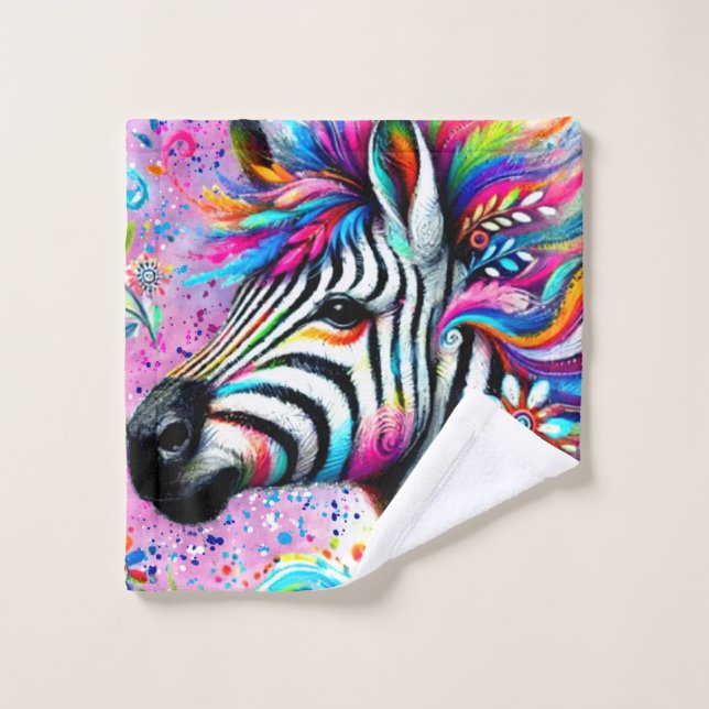 Brillante margarita verde Verde azulada de cebra f (Toallita)