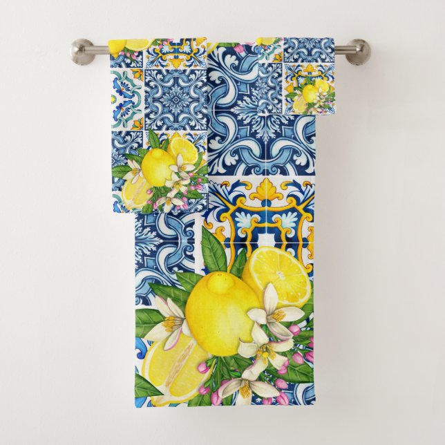 Brillante Mediterráneo Sicilia Tiles Citrus Lemons (In situ)
