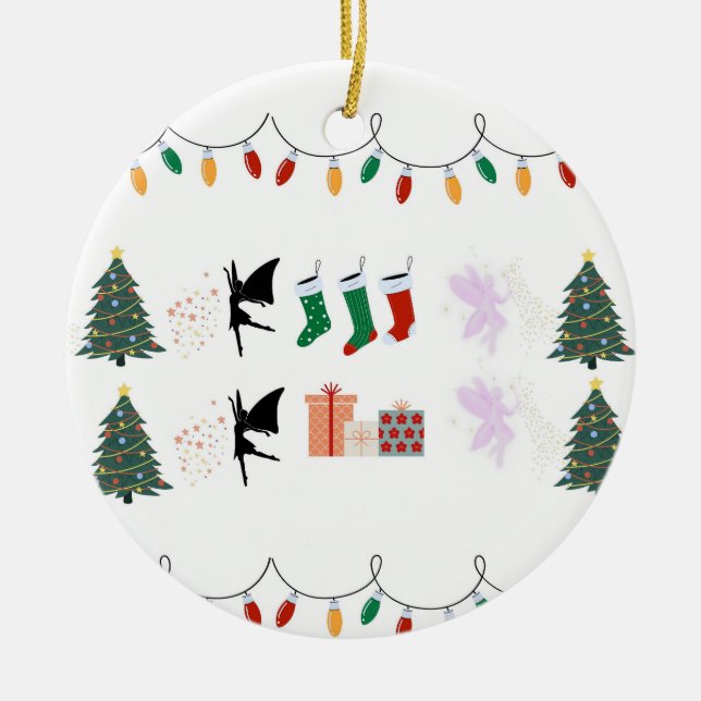 Brillante Navidad Ornamento de estrellas moraviana (Frente)