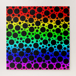 Brillante rompecabezas de la polilla arcoiris