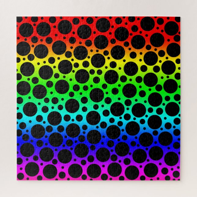 Brillante rompecabezas de la polilla arcoiris (Vertical)