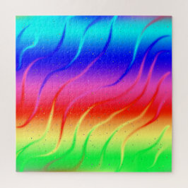 Brillantes colores arcoiris rompecabezas rompecabe