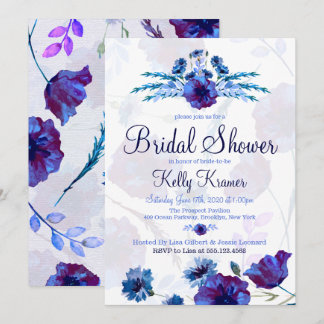 Brillantes invitaciones a la ducha de novias con l