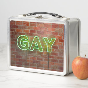 Brillantes ladrillos verdes del neón de SlipperyJo