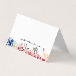 Brillantes tarjetas de carpas florales | Tarjetas