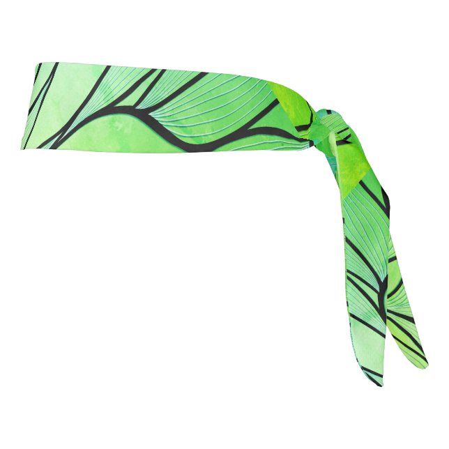 Brillantes tonos verdes con licencia creativa (Girar 90)