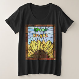 Brillo de girasol de vidrio templado brillante