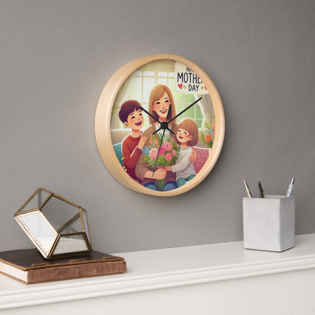 Brillo del reloj de camina para el día de la madre (Oficina)