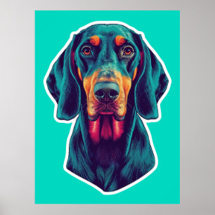 Brillo Leal – Arte Pop del Vibrante Bluetick Coonh