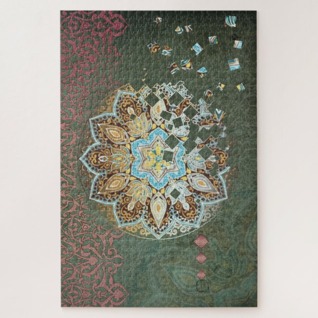 Brillo oriental III - Rompecabezas (Vertical)
