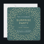 Brillo Rústico<br><div class="desc">Una tarjeta de invitación de cumpleaños minimalista para una celebración de cumpleaños moderna y trendy.</div>