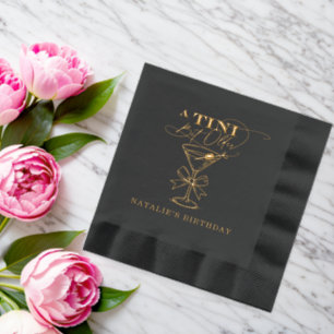 Brillo Servilletas de Martini Un Poco Más Grandes con Est