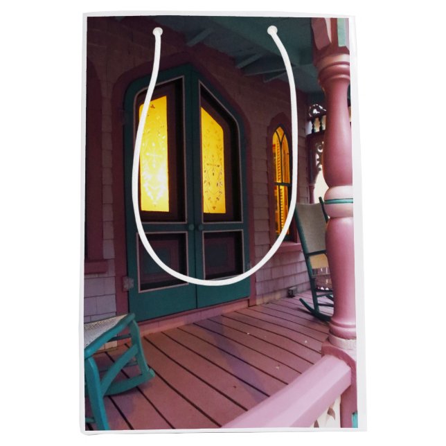 Brillo vespertino - Bolsa de regalo media de viñed (Anverso)