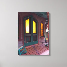 Brillo vespertino - Impresión de tela de viña de M