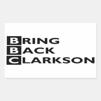 Bring Back Clarkson Pegatina