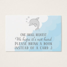 BringABook "Dolphin Blue" Insertar tarjeta/Persona