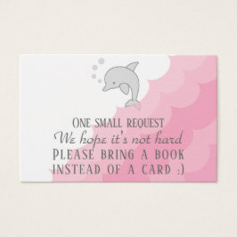 BringABook "Dolphin Pink" Insertar tarjeta/Persona