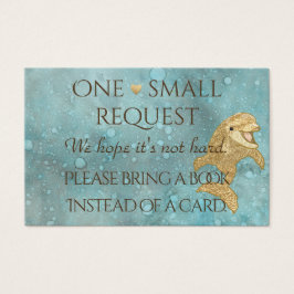 BringABook "Gold Dolphin" Insert Card/Personalize