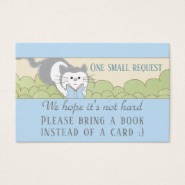 BringABook "Library/Blue" Insertar tarjeta/Persona
