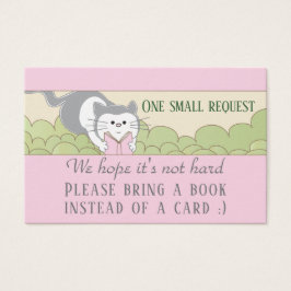 BringABook "Library?Pink" Insertar tarjeta/Persona