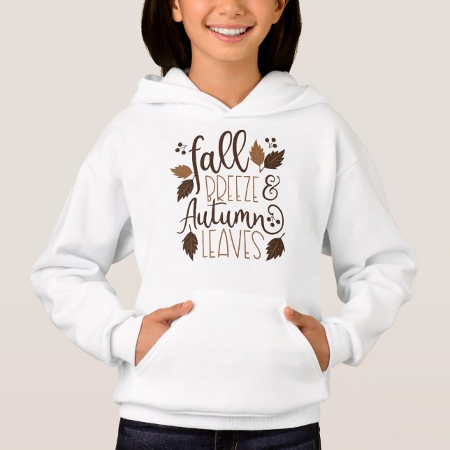 Brisa de otoño hojas de otoño (Anverso)