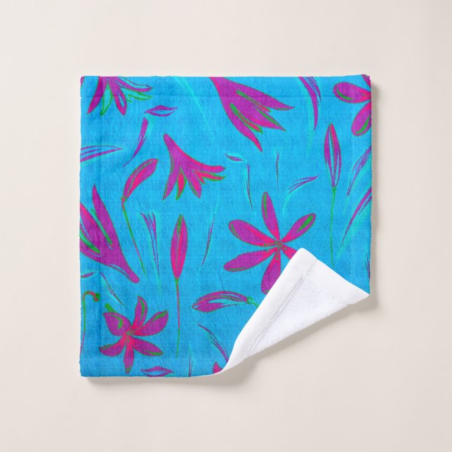 Brisa Flor Azul Verdoso (Toallita)