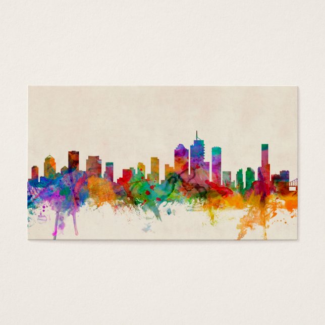 Brisbane Australia Skyline Cityscape (Frente)