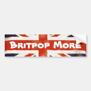 BRITPOP MÁS pegatina para el parachoques de Union