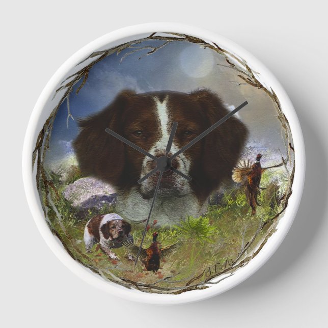 Brittany francés , Reloj de arte (Anverso)