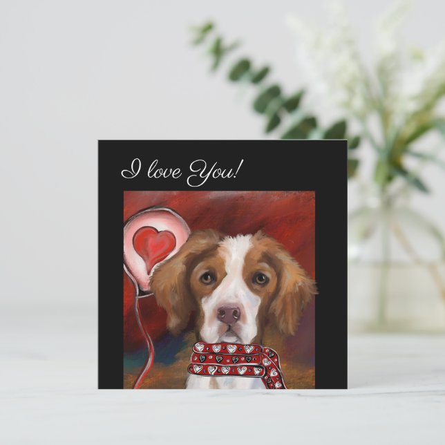 Brittany Spaniel (Anverso de pie)