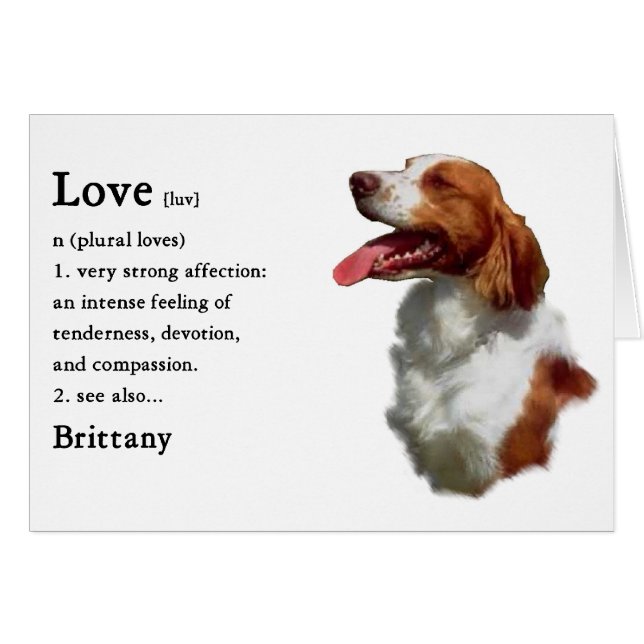 Brittany Spaniel Gifts (Anverso (Horizontal))