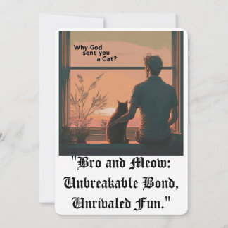 "Bro and Meow: Bono inquebrantable, diversión sin