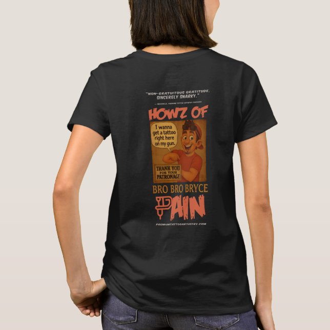 Bro Bro Bryce camiseta tributo para mujeres – Howz (Reverso)
