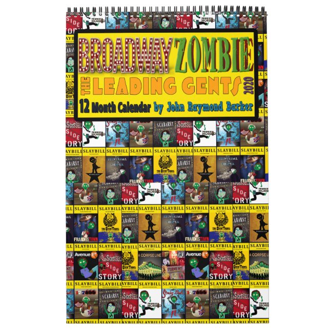 Broadway Zombie El Calendario De Los Principales G (Tapa)