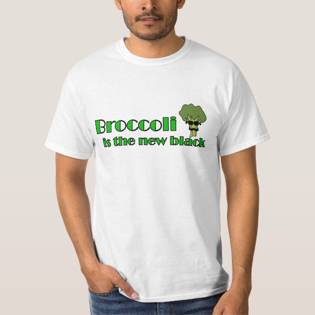 Broccoli - Graciosa camiseta vegetariana (Anverso)