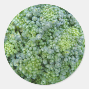 Broccoli Macro Pegatinas