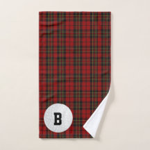 Brodie Tartan Plaid Golf Towell