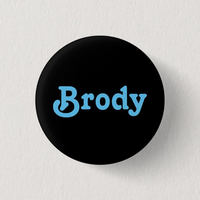Brody de botón (Anverso)