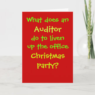 Broma de Navidad para auditores - Cruel pero diver