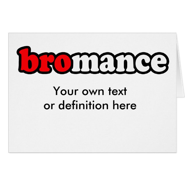BROMANCE (Anverso (Horizontal))