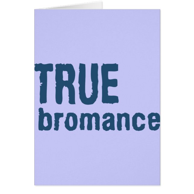 Bromance verdadero (azul) (Frente)