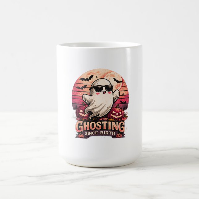 Bromas Desde el Nacimiento Taza de Café de Hallowe (Centro)