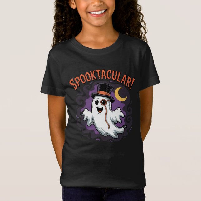 Bromista Fantasma Halloween Camiseta (Anverso)