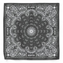 Brompton Cycling Bandana Ash Gray - 19,5" 50 cm