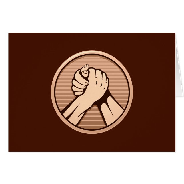 Bronce de lucha de brazos (Anverso (Horizontal))