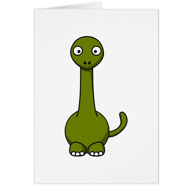 Brontosaurus del dibujo animado (Frente)