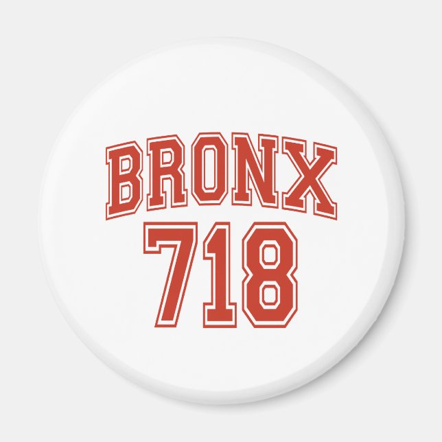 Bronx 718 imán (Frente)