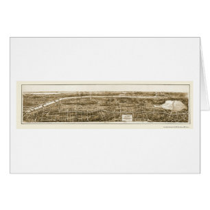 Bronx, mapa panorámico de NY - 1897